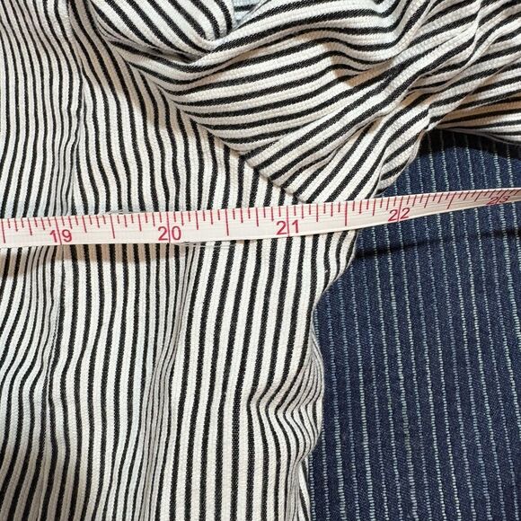 Talbots Blazer 16P Petite Striped Career Jacket Nautical Stretch Lined Classic - Picture 5 of 7